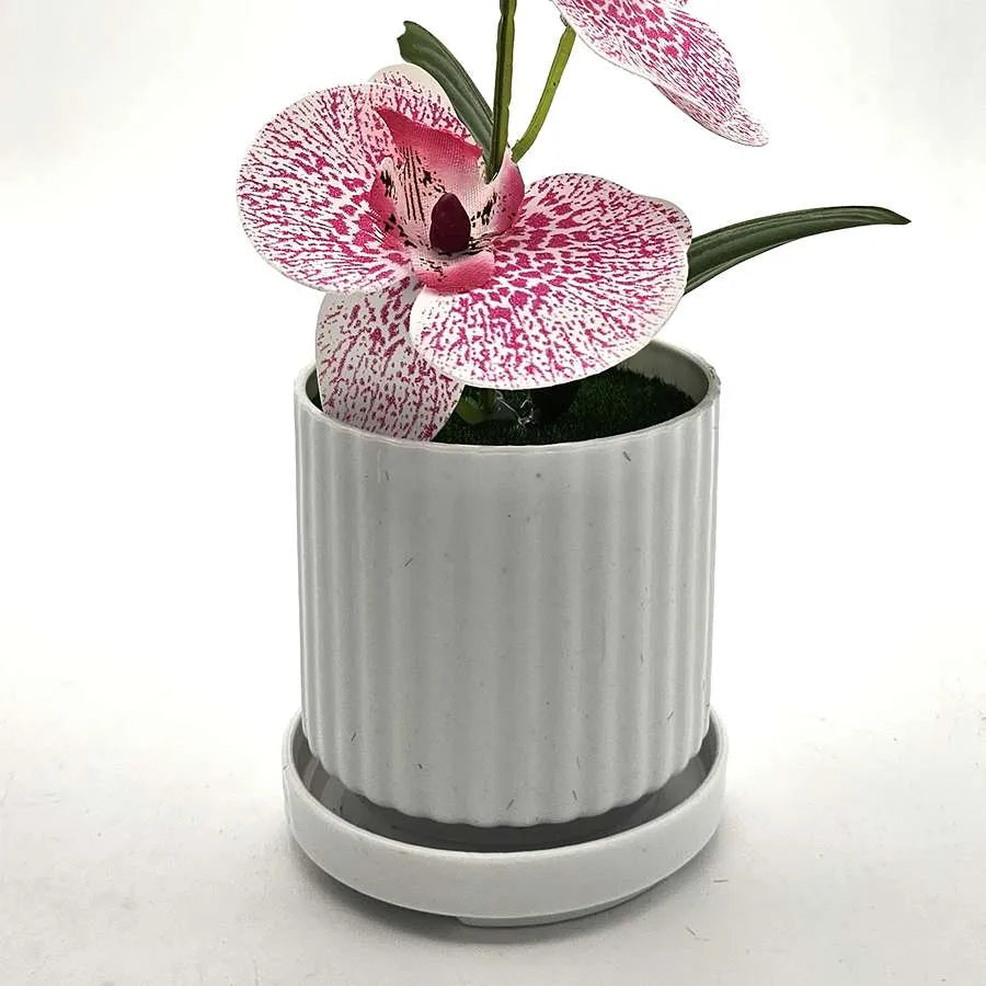 Artificial Orchid Vase