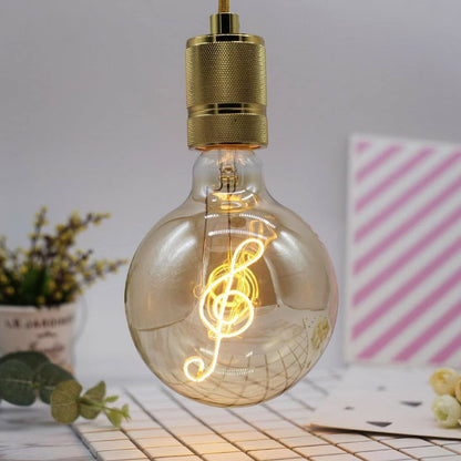 LED E27 Bulb G125 4W Music Music Filament Screw Bulb~1329