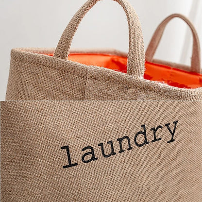Fabric Clothes Storage Bags Large Household Basket~1019