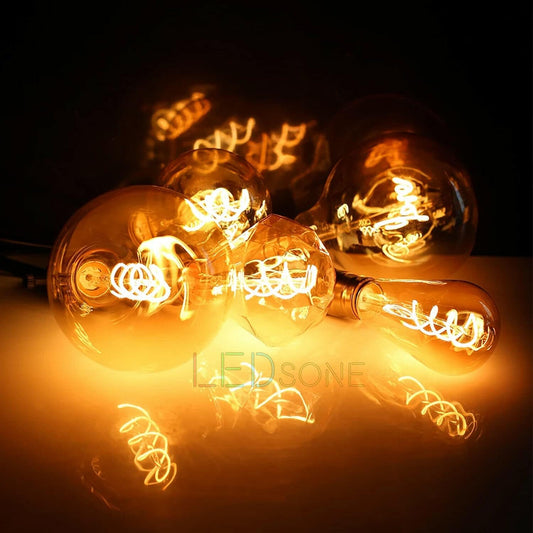 E27 LED Filament Bulb 4W Star Light Bulb Warm White ~1334