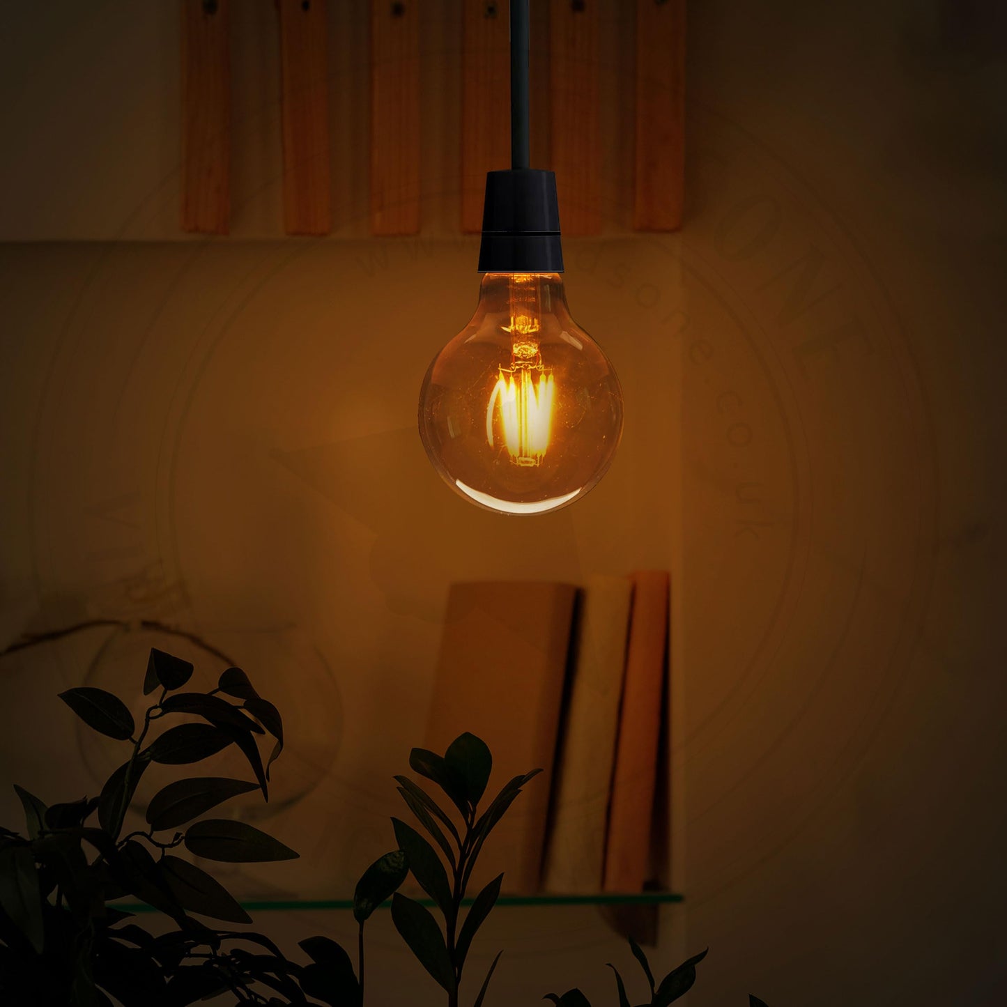 Vintage LED Filament Edison Bulb 220V 8W Warm White ~1339