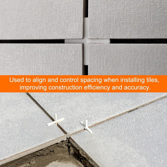 Slab Spacers Plastic Cross Shaped Tile Positioning DIY Paving Tiling ~1270