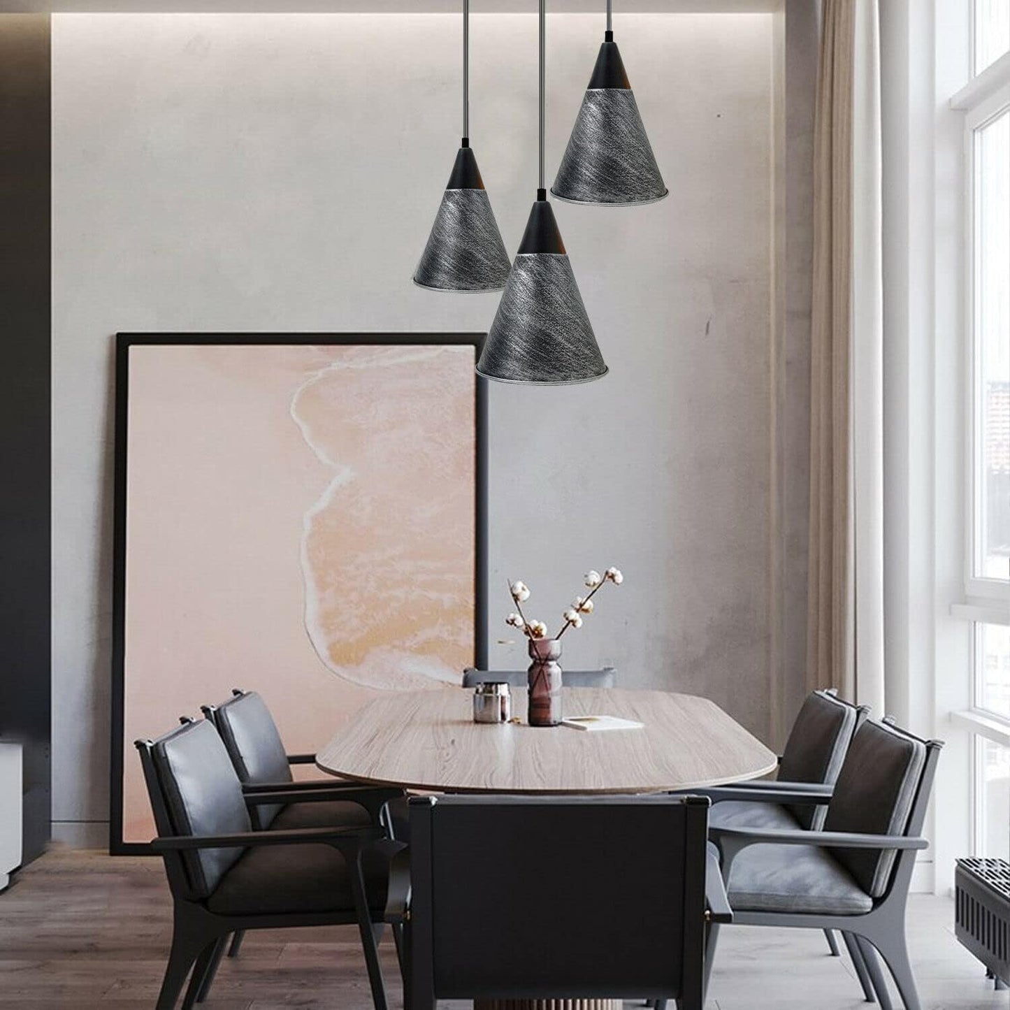 LEDSone Modern Ceiling Light Shade Set of 2
