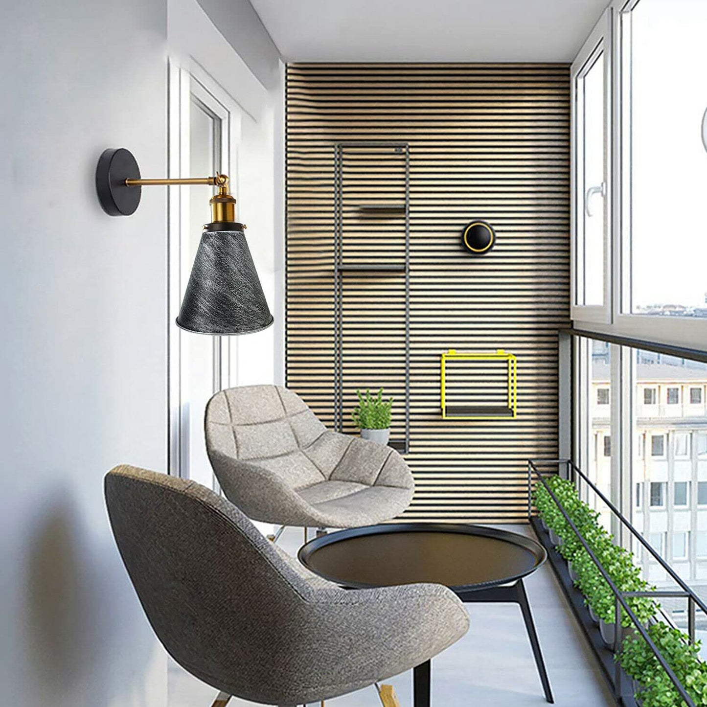 LEDSone Modern Ceiling Light Shade Set of 2