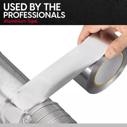 Aluminium Foil Tape – 75 mm x 45 m, Strong Adhesive, 1 or 6 Rolls - photo 7