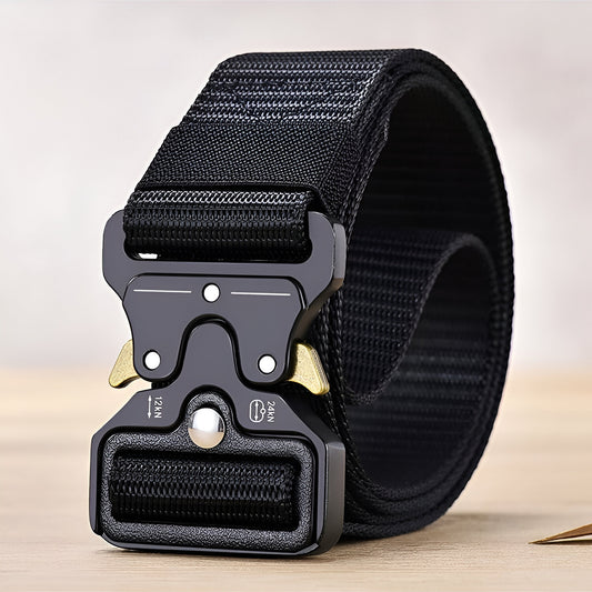 Fabric Strap Trim Adjustable Men's Dress Belt