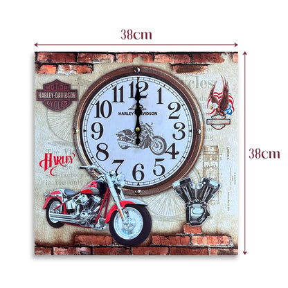 Vintage Wall Clock Decorative Painting Frame Clock ~1245
