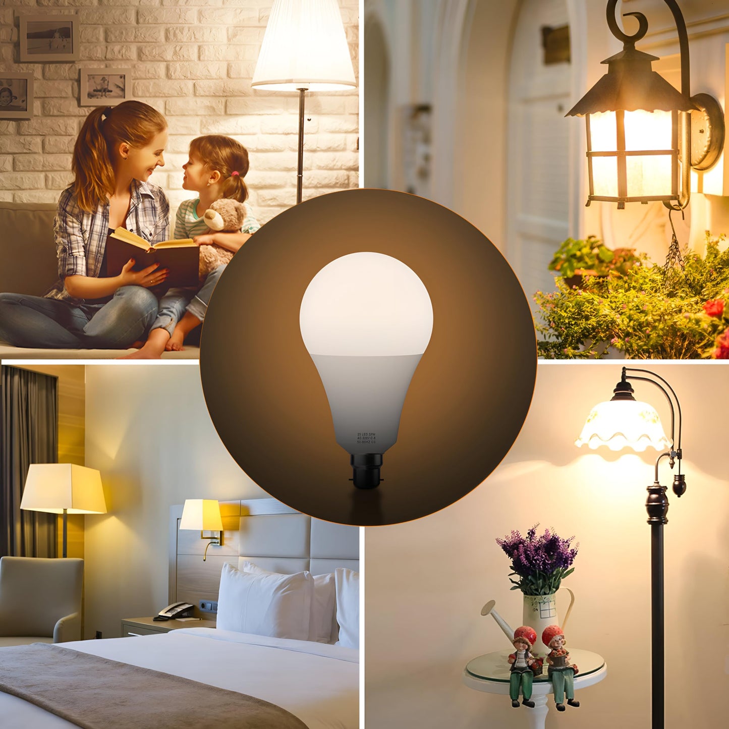 60W Equivalent, Warm White Bulb ~ 1327