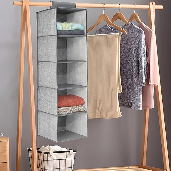 hanging closet organizer