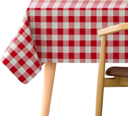 Wipe Clean Tablecloth Cover Wipeable Waterproof Tablecloth Protector~1319