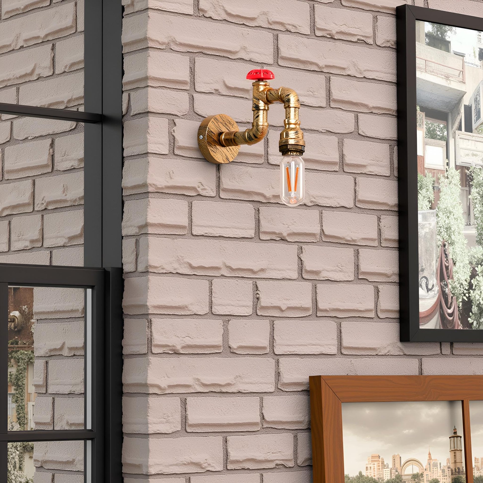 rustic light wall lamp lights