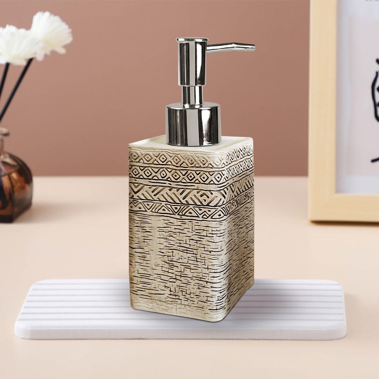 bamboo soap dispenser