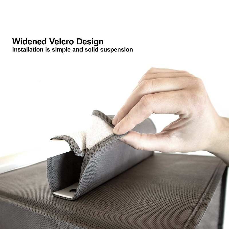 Fabric 5-Shelf Hanging Wardrobe Organiser Foldable Closet Storage 2PCS ~1354