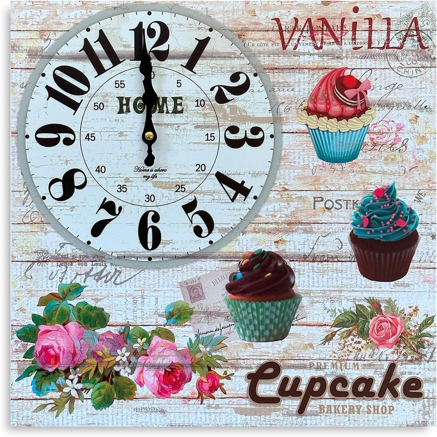 Decorative wall clock