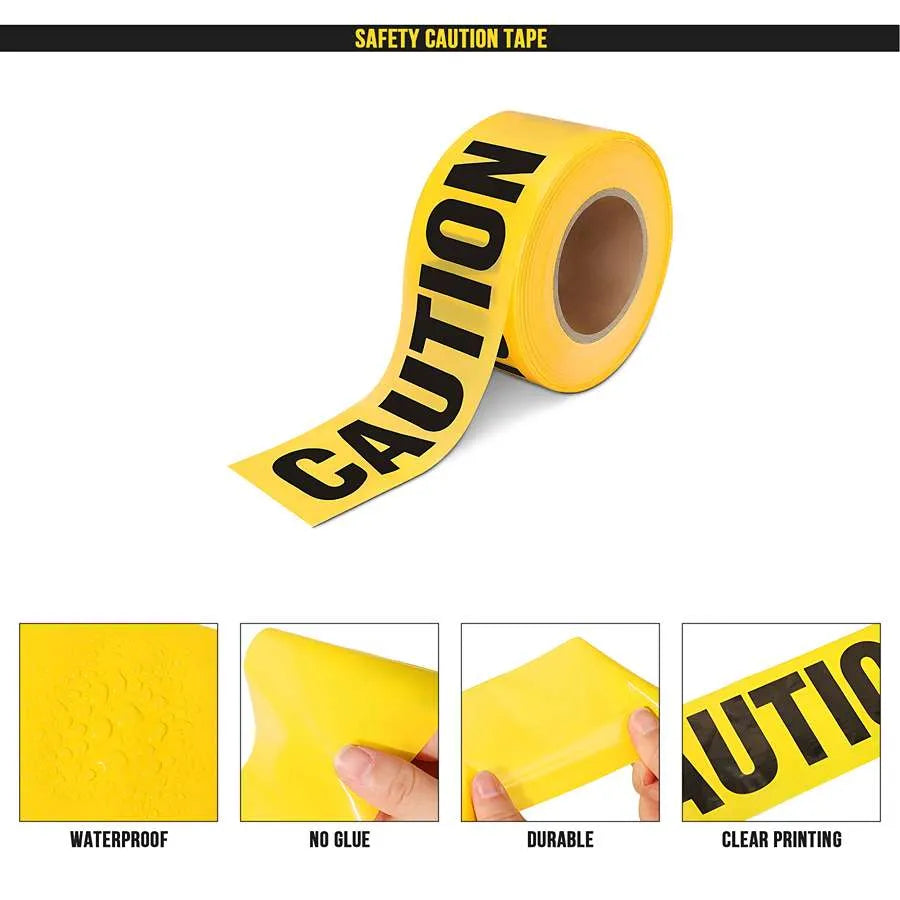 caution tape halloween non adhesive