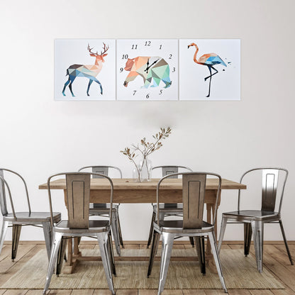 Animal Painting Wall Clock