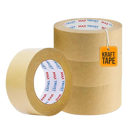 Brown Recyclable Eco-Friendly Kraft Paper Tape