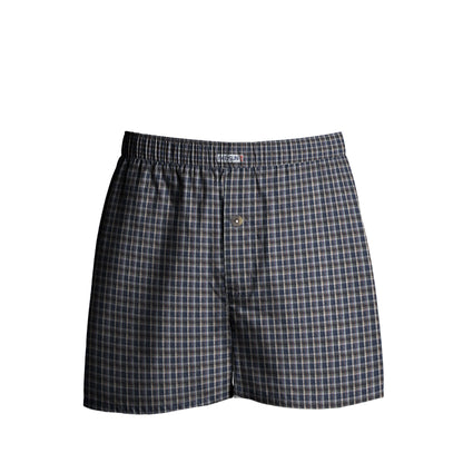 Men's cotton boxer shorts 3-pack with elastic waistband, XL size