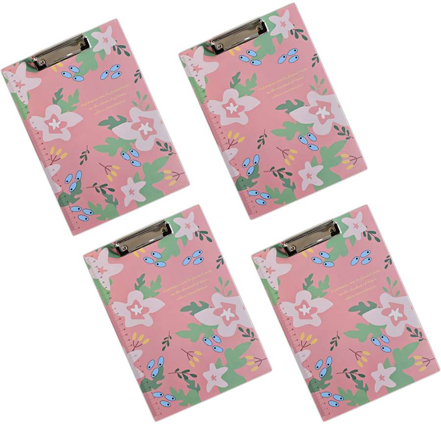 Cute Floral Metal Clipboard