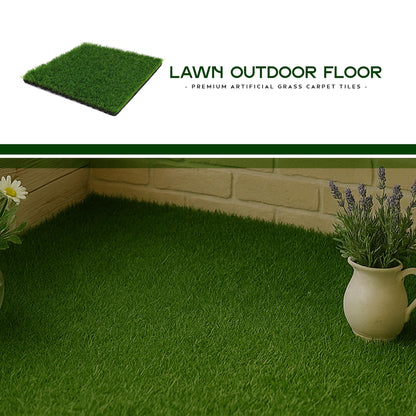 grass balcony patio turf tiles