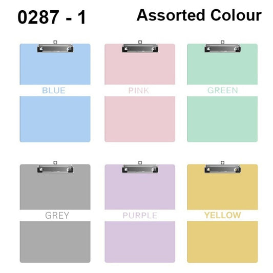 Strong Plastic Writing Clear Plastic Clipboard Folder Holds~1273