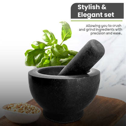 Granite Pestle and Mortar Set 