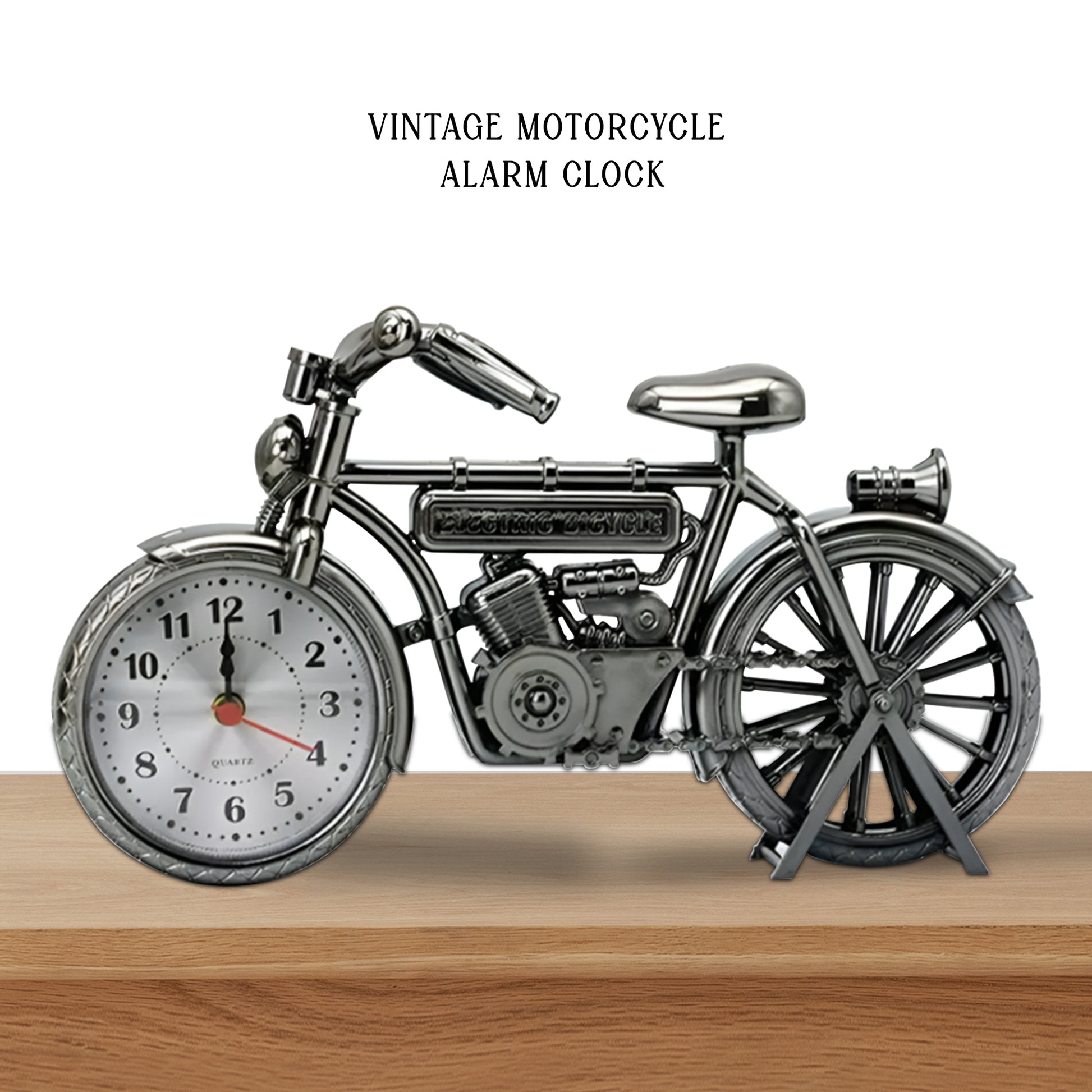 retro table clock | clock on table