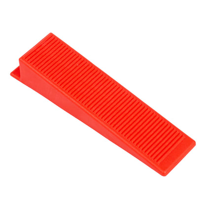 100pcs Tile Leveling Wedges for Floor & Wall Tiles Reusable Plastic Tile Spacers for Precise Installation ~1170