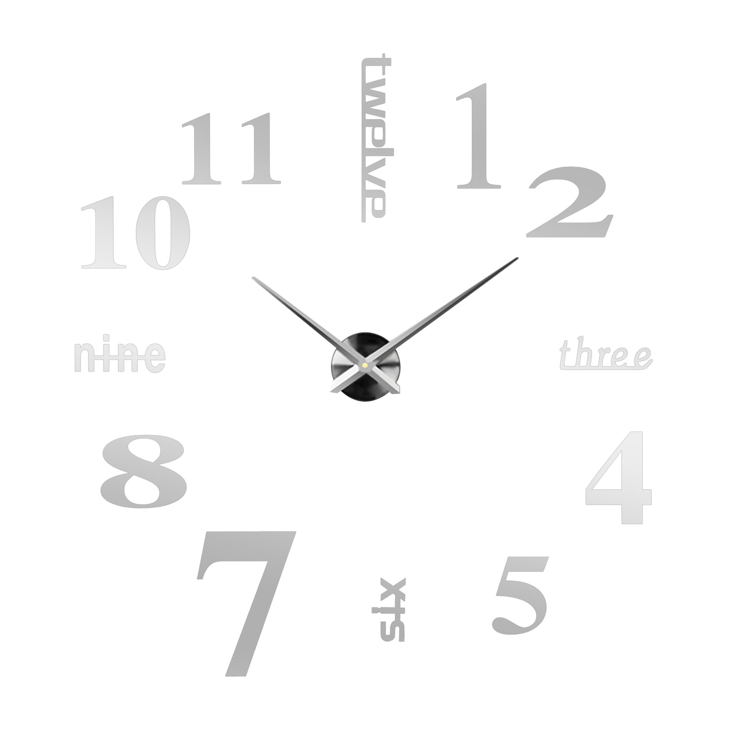 wall stickers wall clock