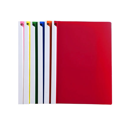 A4 Rotating Clip Report Folders – Pack of 6, Choice of 6 Colours - photo 7