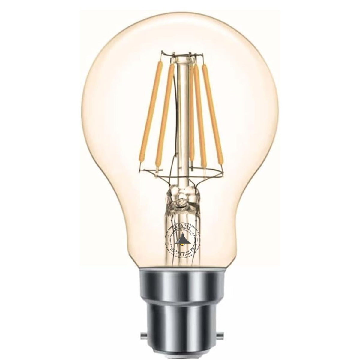 A60 LED Filament Bulb E27 - 8W, Dimmable Filament 2700K, Single