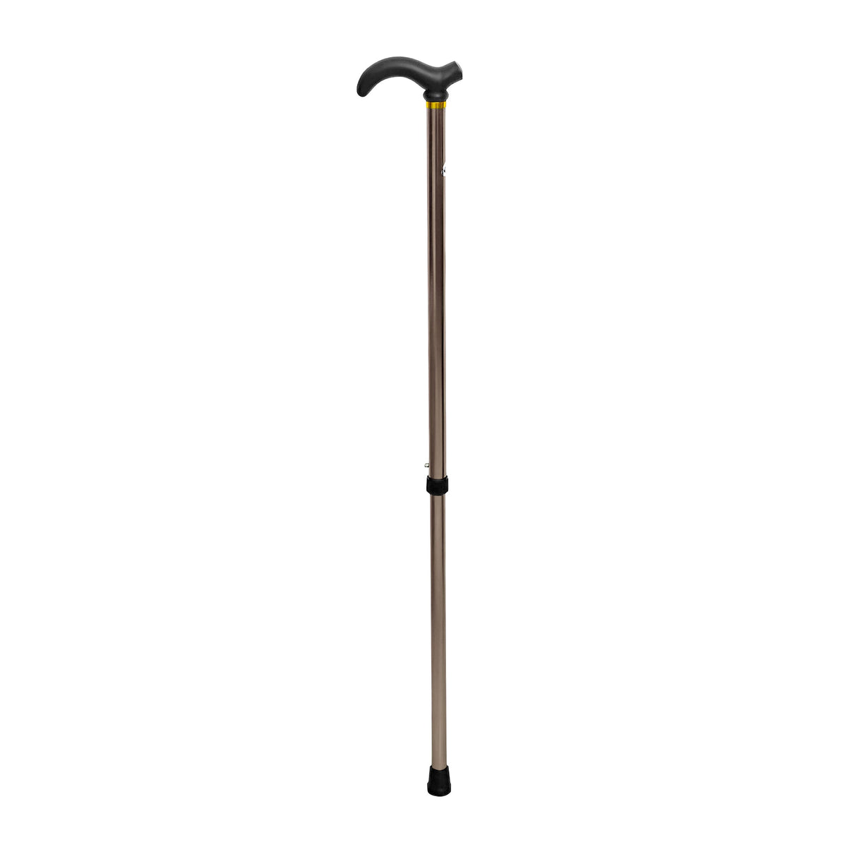 Adjustable Aluminium Walking Stick – Derby Handle, Anti-Slip Rubber Tip - photo 4