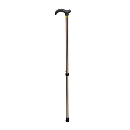 Adjustable Aluminium Walking Stick – Derby Handle, Anti-Slip Rubber Tip - photo 4