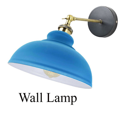 Adjustable Swivel Arm Wall Light with Shade – Black, Chrome, Green Brass, Satin Nickel - photo 10