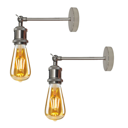 Adjustable Swivel Arm Wall Light – Copper, French Gold, Rose Gold, White - photo 8