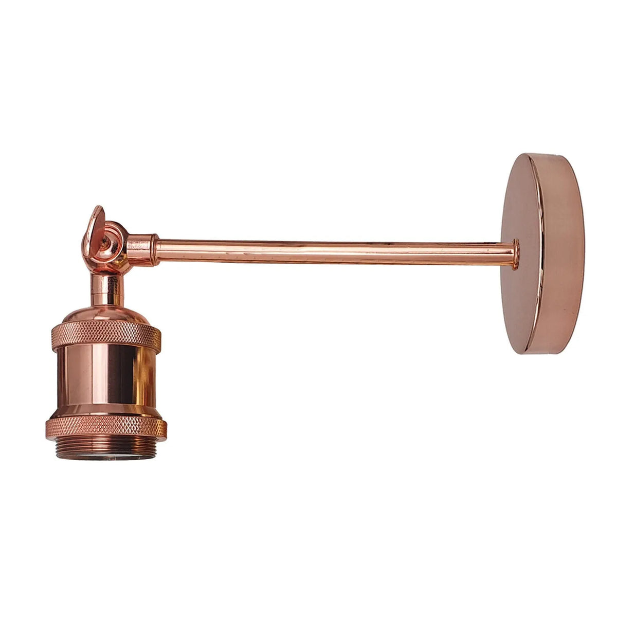 Adjustable Swivel Arm Wall Light – Copper, French Gold, Rose Gold, White - photo 13