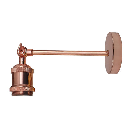 Adjustable Swivel Arm Wall Light – Copper, French Gold, Rose Gold, White - photo 13