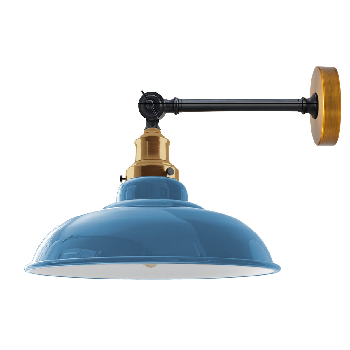 Adjustable Two-Tone Wall Light with Shade - photo 7
