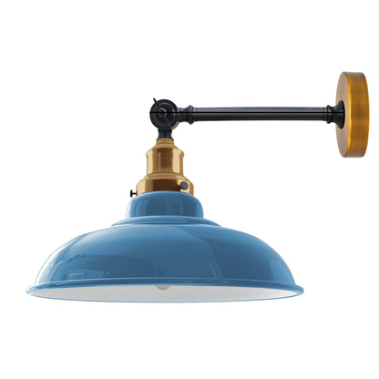 Adjustable Two-Tone Wall Light with Shade - photo 7
