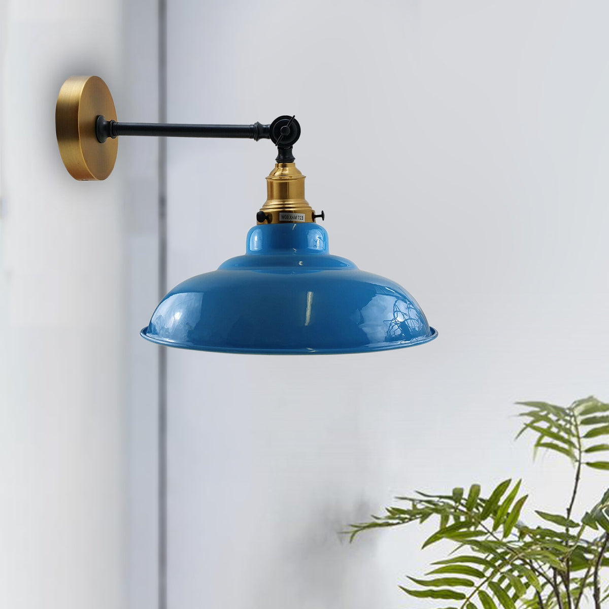 Adjustable Two-Tone Wall Light with Shade - photo 8