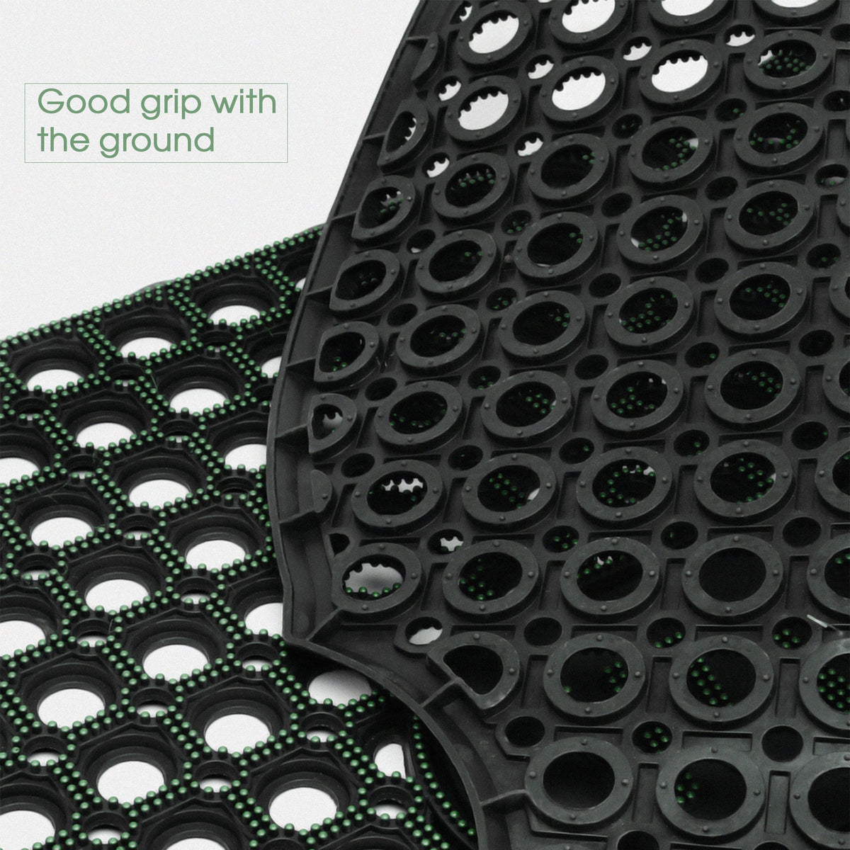 Rubber Ring Welcome Mat – 3 Shapes, Assorted Colours, All-Weather - photo 3