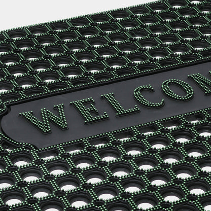 Rubber Ring Welcome Mat – 3 Shapes, Assorted Colours, All-Weather - photo 5