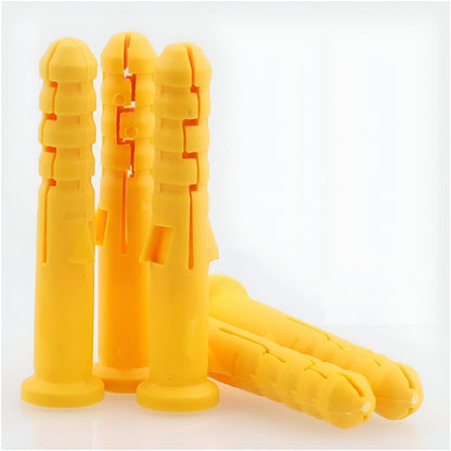 Yellow Wall Plugs and Screws 6 x 60 mm – 100 Pieces (2 Packs of 50) - photo 8