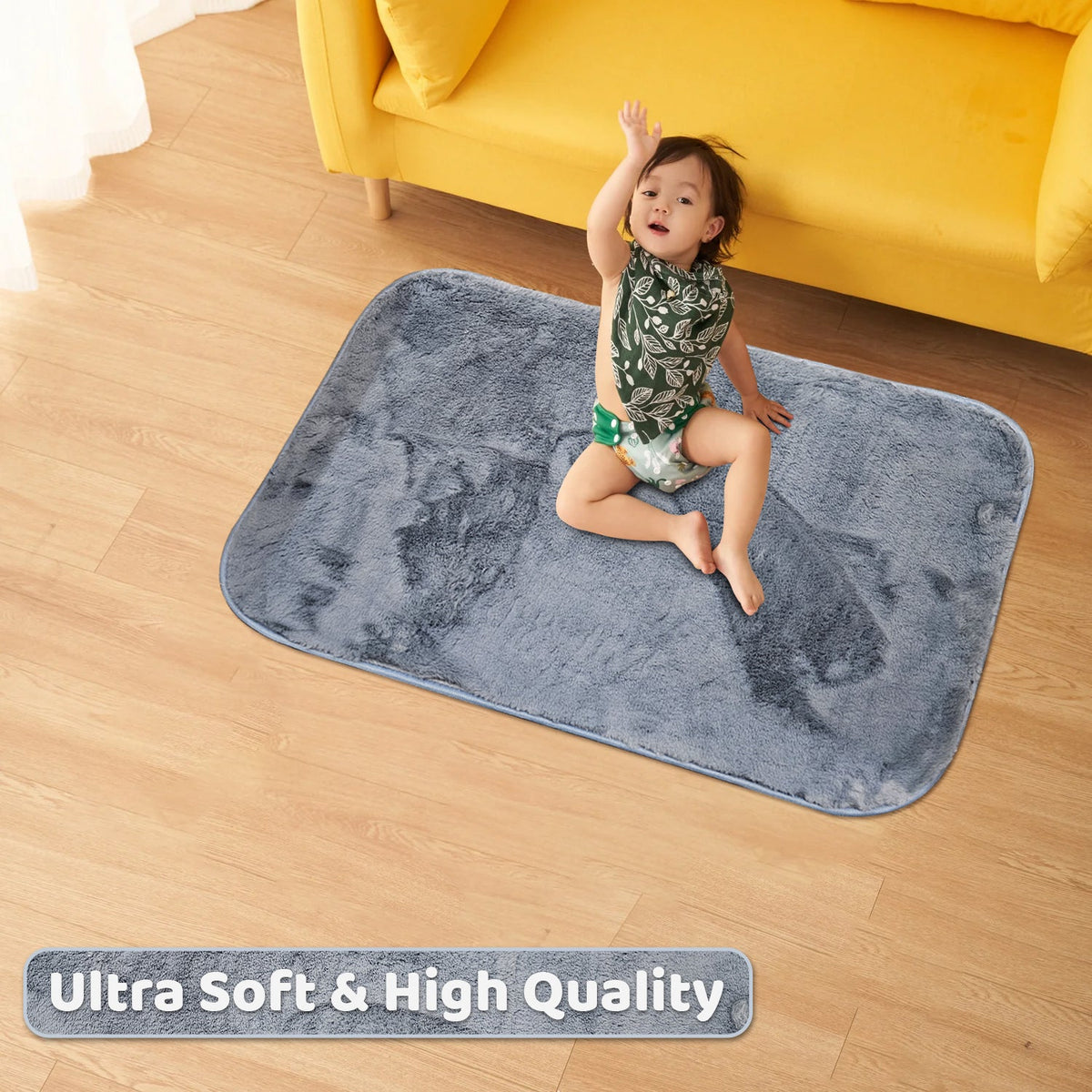 Soft Microfibre Door Mat – 50 x 80 cm, Anti-Slip, 4 Colours, 1 or 2 Mats - photo 6