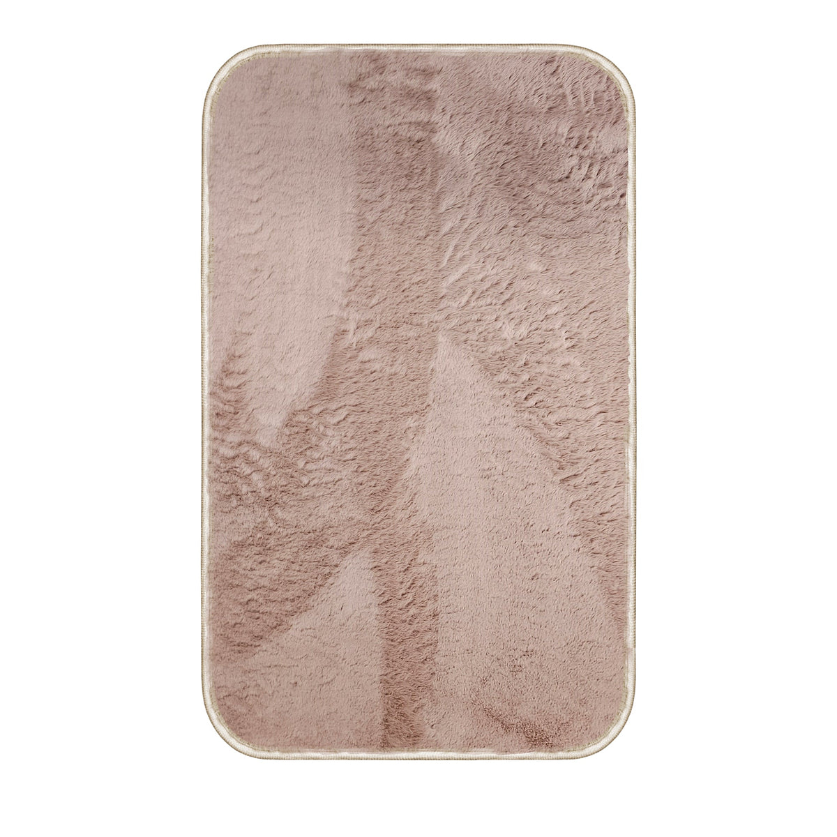 Soft Microfibre Door Mat – 50 x 80 cm, Anti-Slip, 4 Colours, 1 or 2 Mats - Pink, 1 Mat