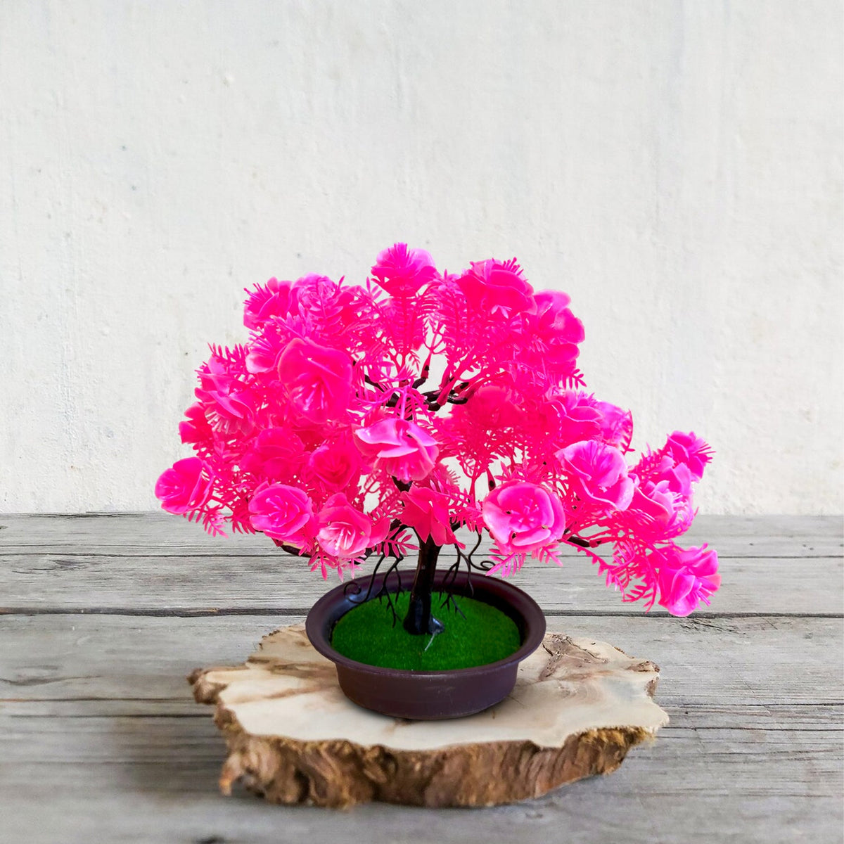 Artificial Flowering Bonsai Trees in Pots – Pack of 2 or 3, Assorted Colours - photo 18
