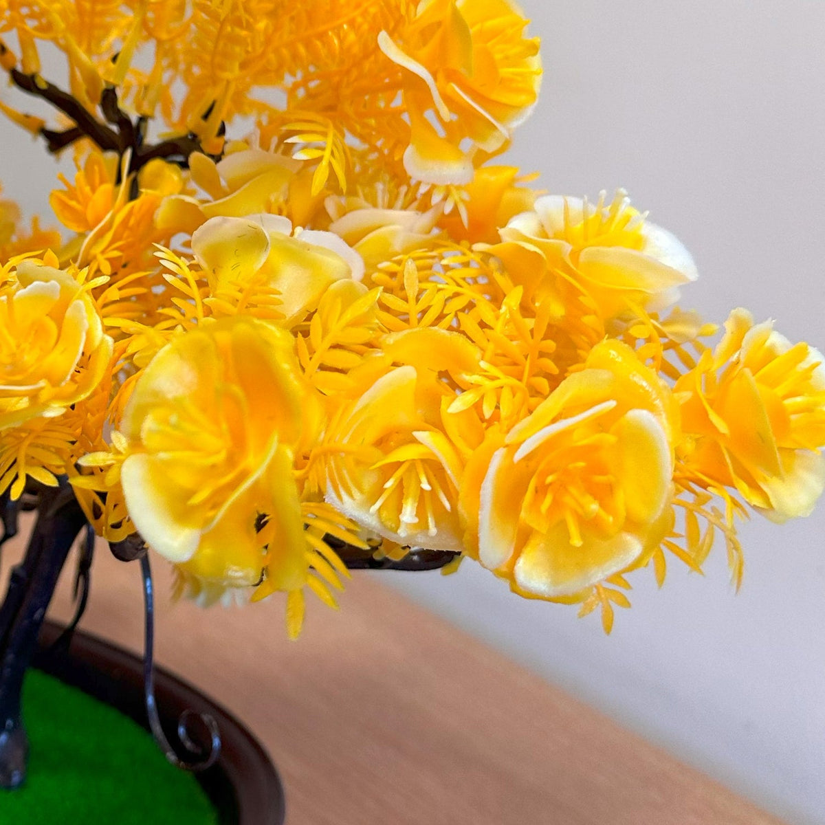 Artificial Flowering Bonsai Trees in Pots – Pack of 2 or 3, Assorted Colours - photo 3