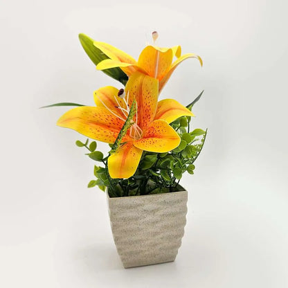 artificial potted indoor plants