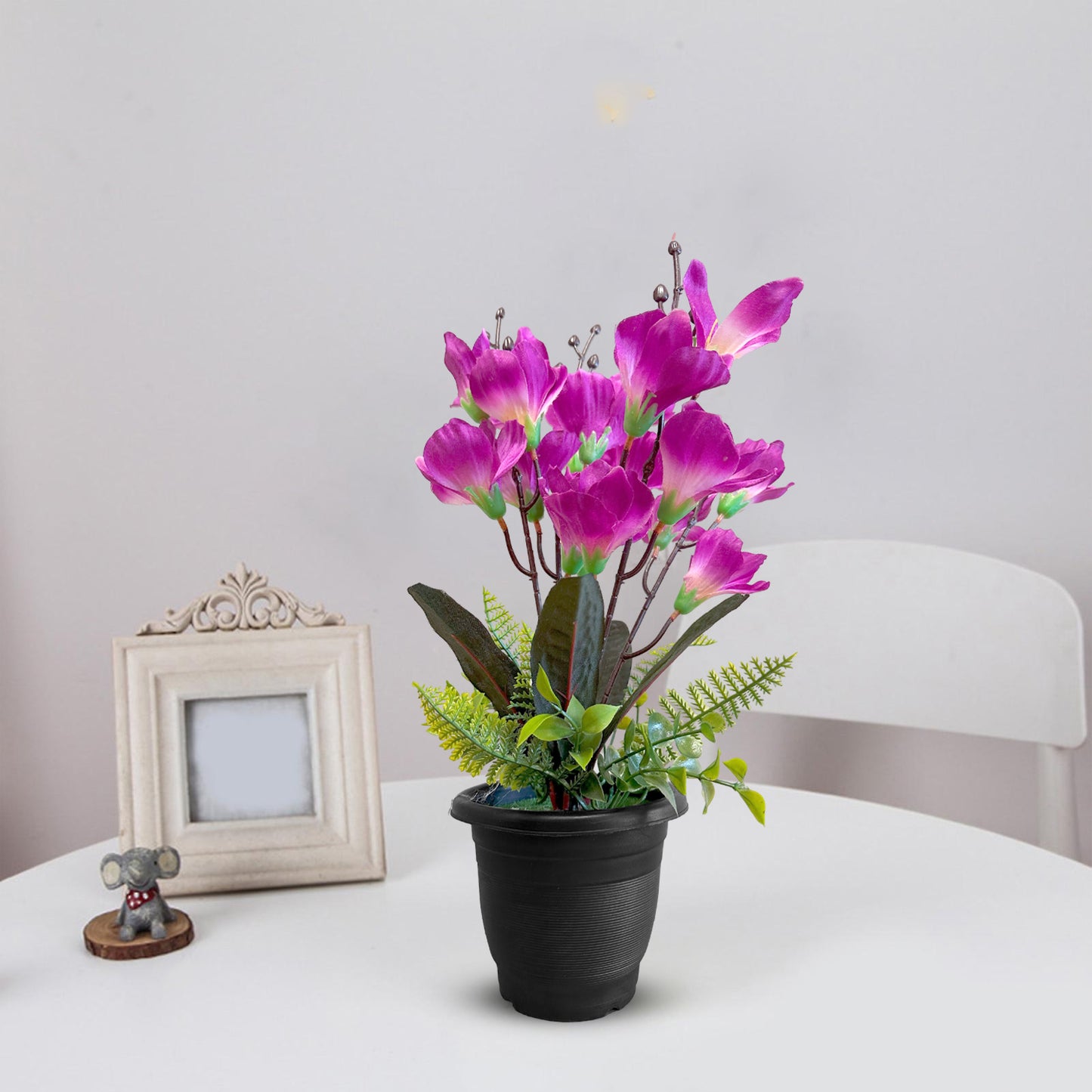 orchid artificial flowers | artificial orchids in pot