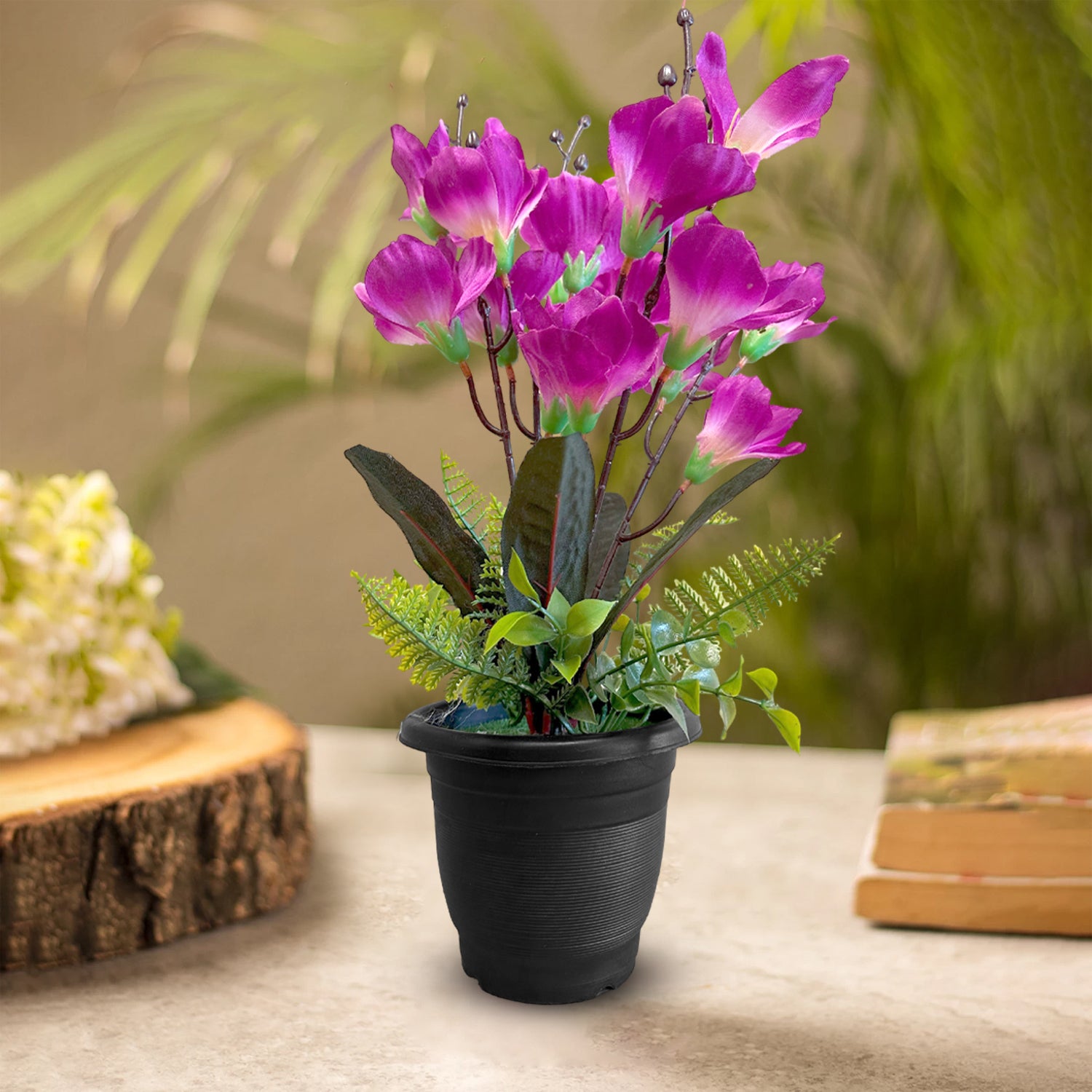 orchid plant pots uk Artificial Orchid Plant